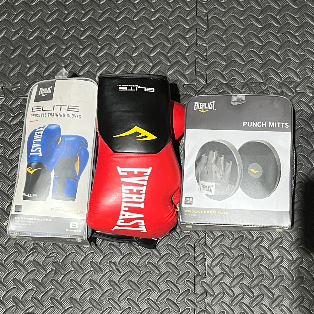 Everlast Training Gloves & Mitts, 8 oz, 16 oz, New